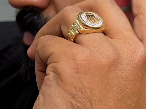 انگشتر مردانه طلا طلای اطلس