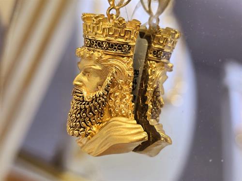 خرید آنلاین پلاک مردانه طلا طلای اطلس