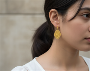 گوشواره زنانه انس (ounce) برگ 484