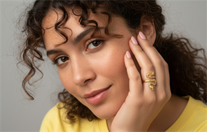 انگشتر زنانه مار