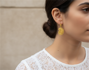 گوشواره زنانه انس (Ounce) ترمه501